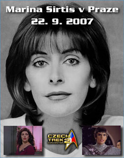 Marina Sirtis v Praze