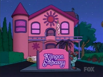 Futurama - Klingon Embassy