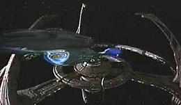 Voyager odlt z Deep Space Nine